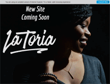 Tablet Screenshot of latoriamusic.com